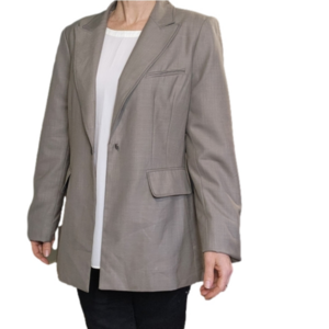 Women's Blazer Olive green Collared CALVIN KLEIN